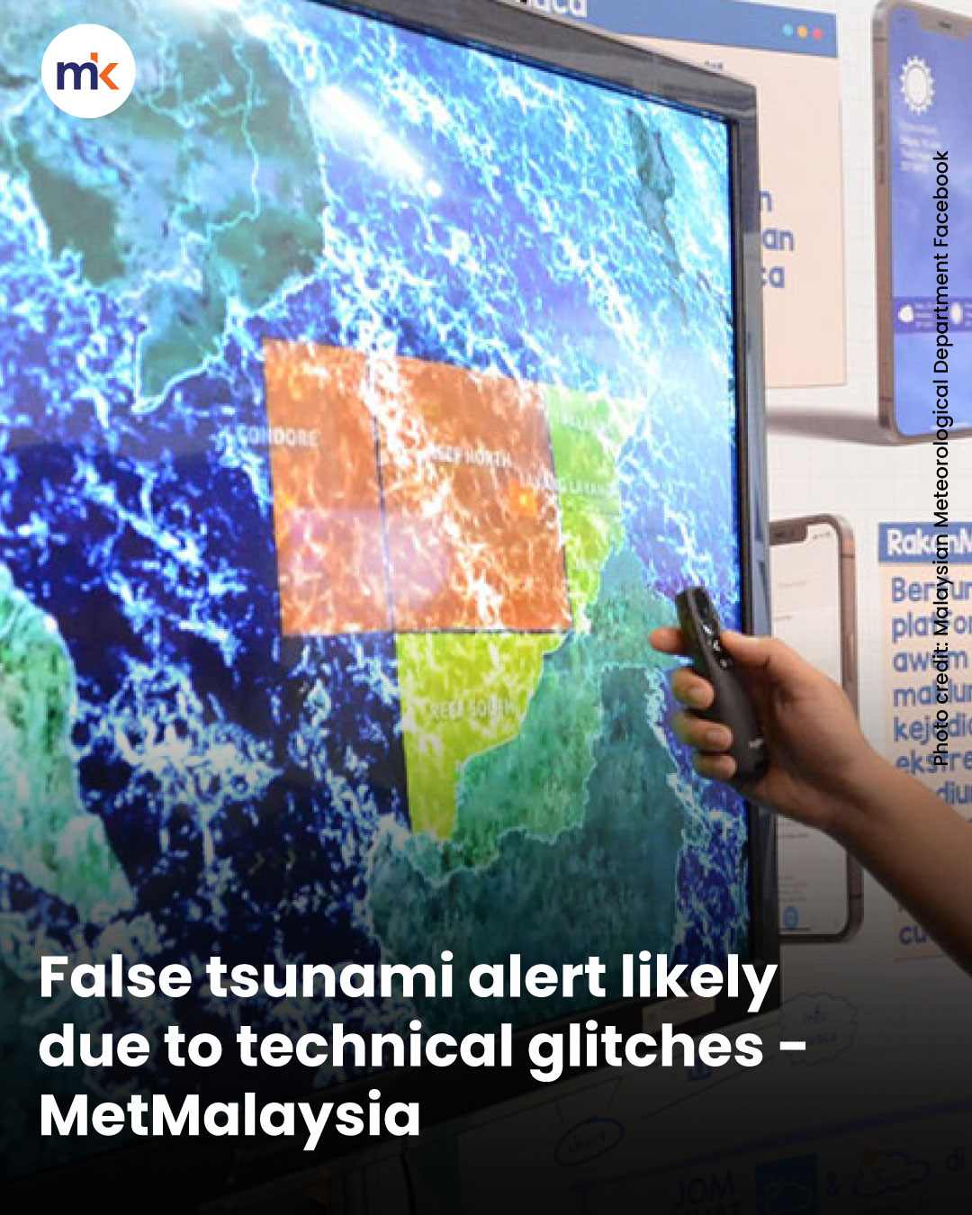 False tsunami alert likely due to technical glitches - MetMalaysia