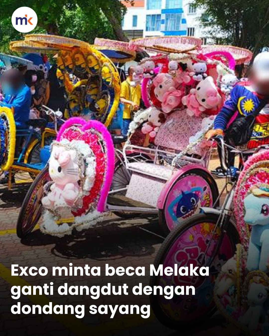 Exco minta beca Melaka ganti dangdut dengan dondang sayang