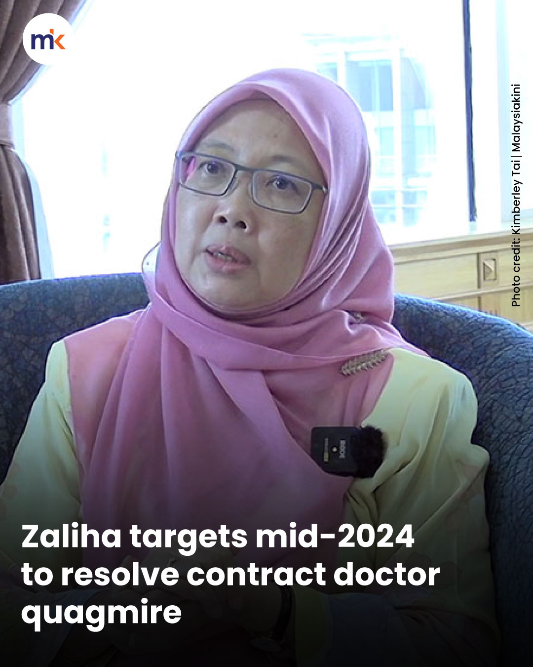 Zaliha targets mid-2024 to resolve contract doctor quagmire