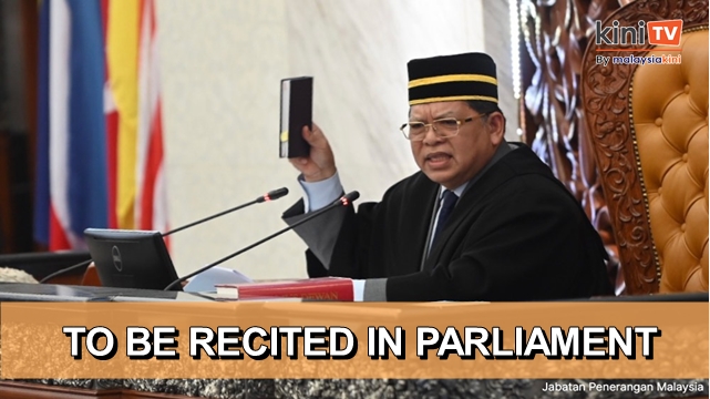 MPs to recite Rukun Negara pledge at start of every Parliament session, says Speaker