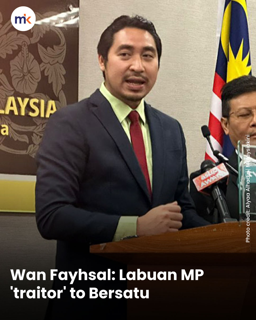 Wan Fayhsal: Labuan MP 'traitor' to Bersatu
