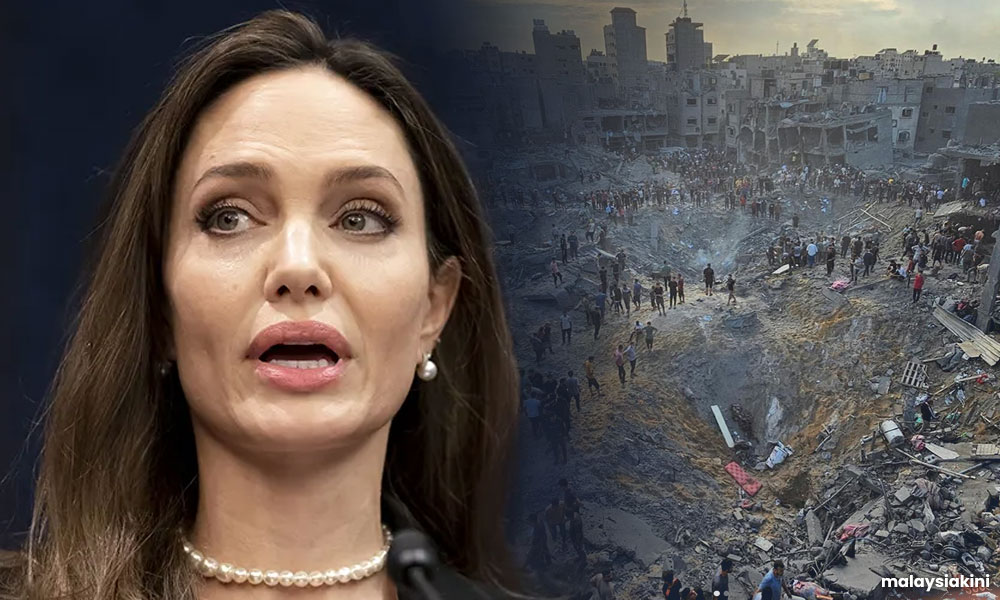 Krisis Gaza: Pemimpin dunia terlibat dalam jenayah ini, kata Angelina
