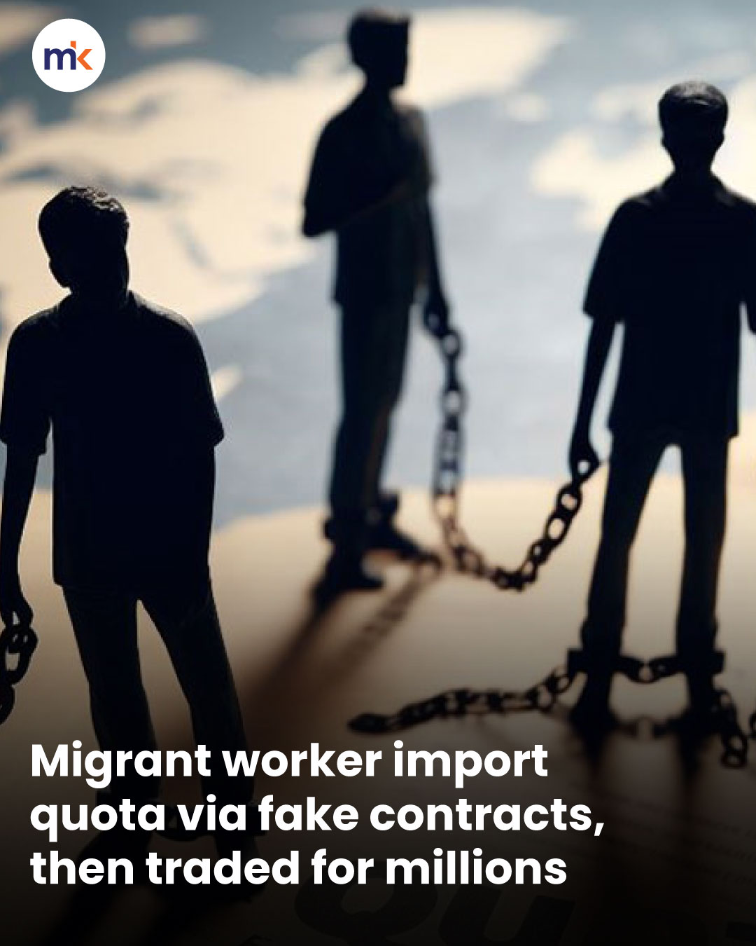 Migrant worker import quota via fake contracts, then traded for millions