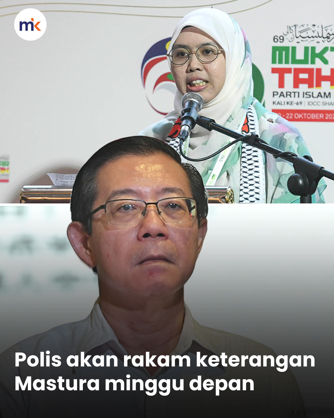 Polis akan rakam keterangan Mastura minggu depan