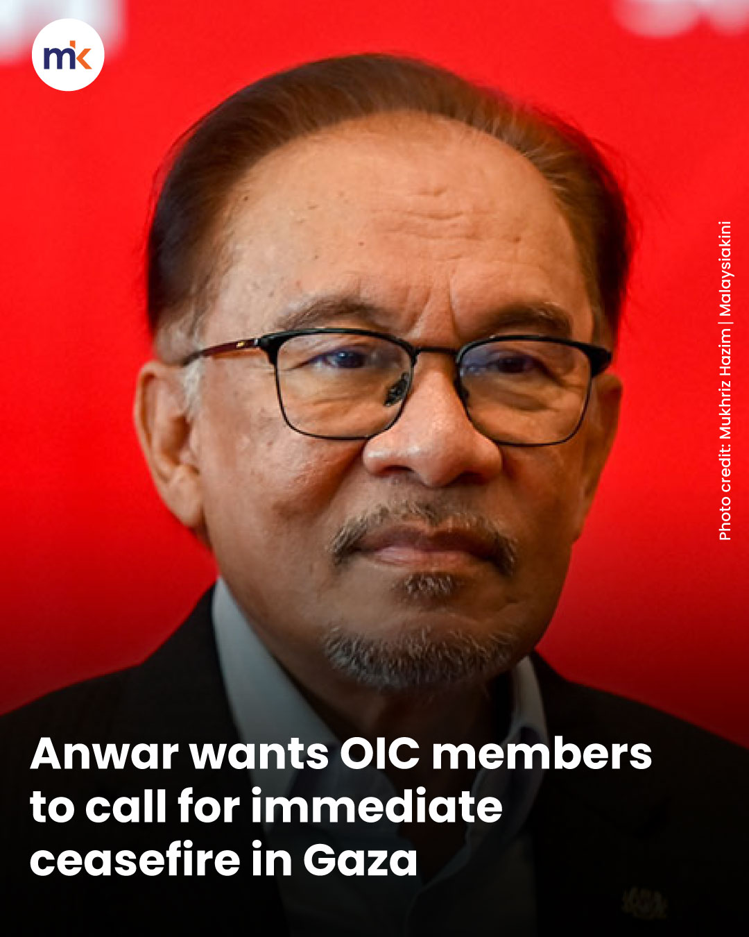 Anwar wants OIC members to call for immediate ceasefire in Gaza