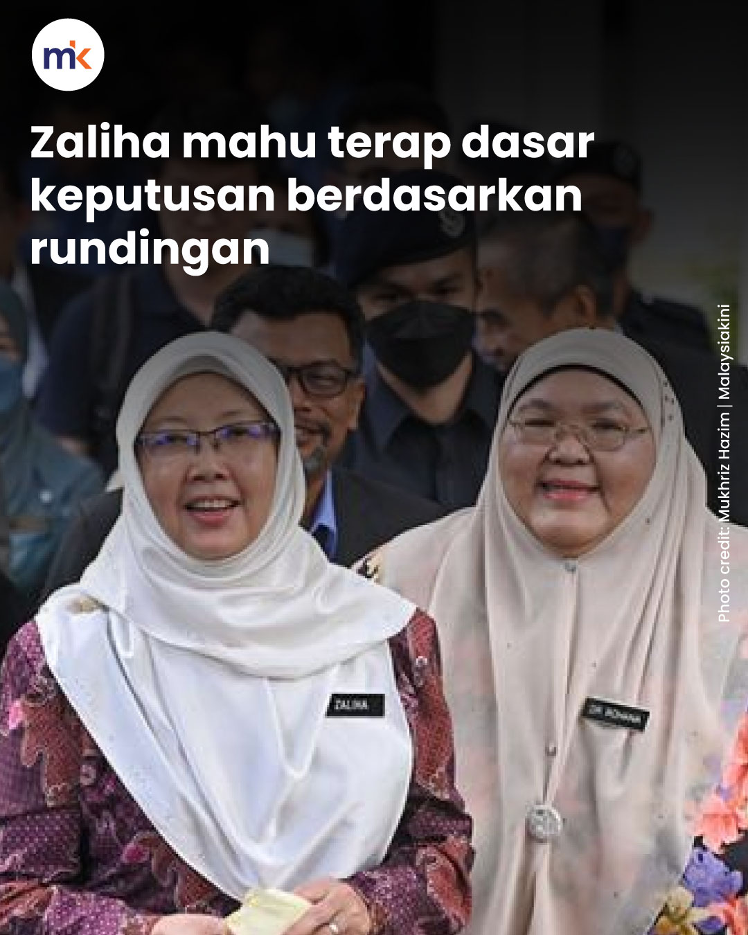 Zaliha mahu terap dasar keputusan berdasarkan rundingan