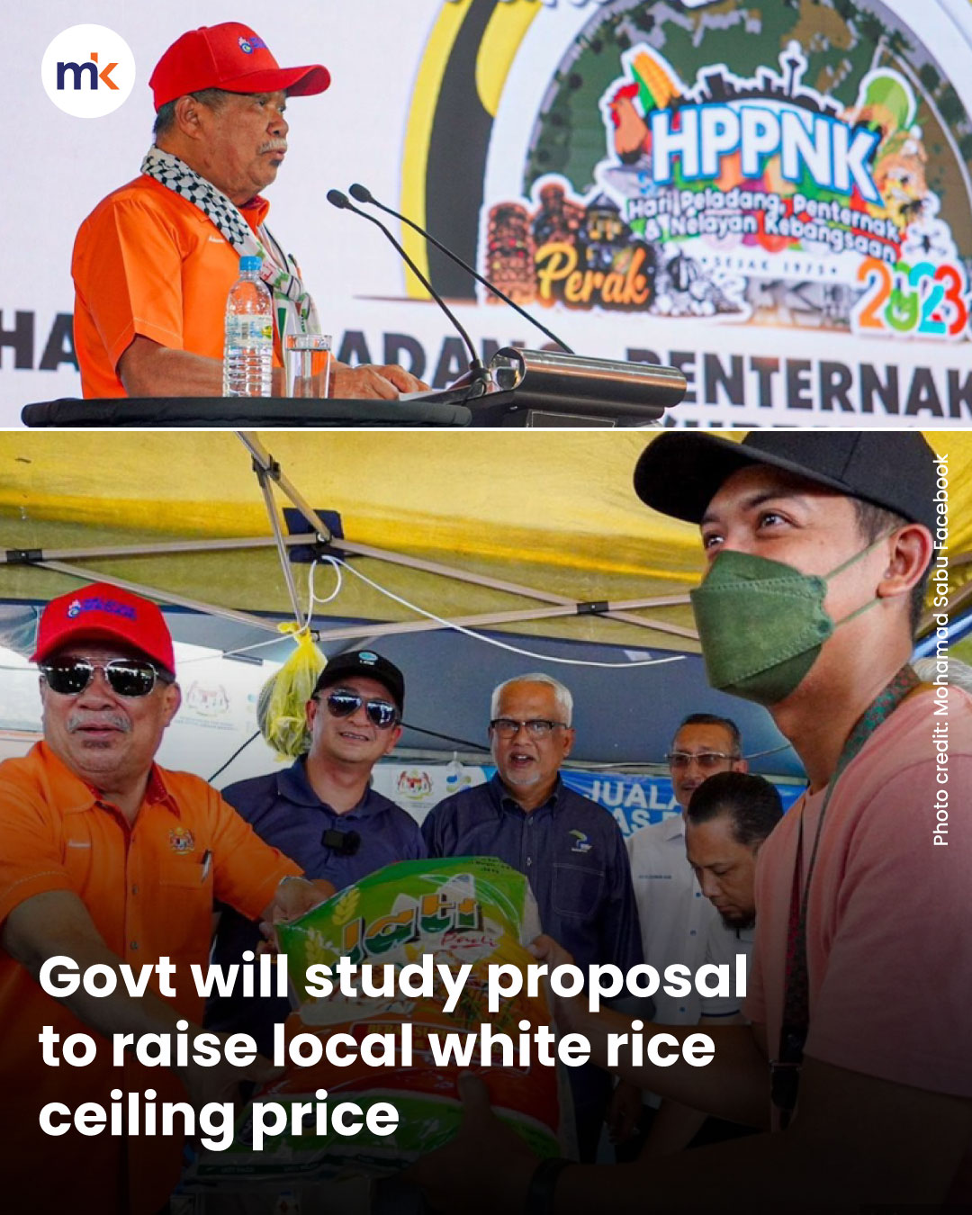 Govt will study proposal to raise local white rice ceiling price