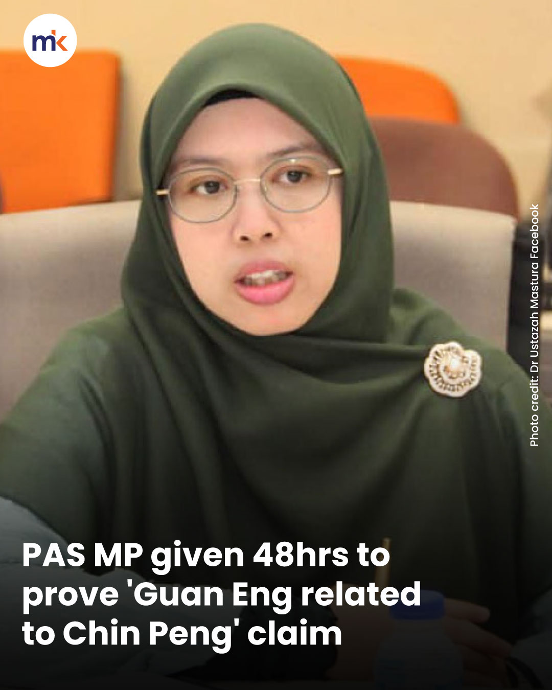 PAS MP given 48hrs to prove 'Guan Eng related to Chin Peng' claim