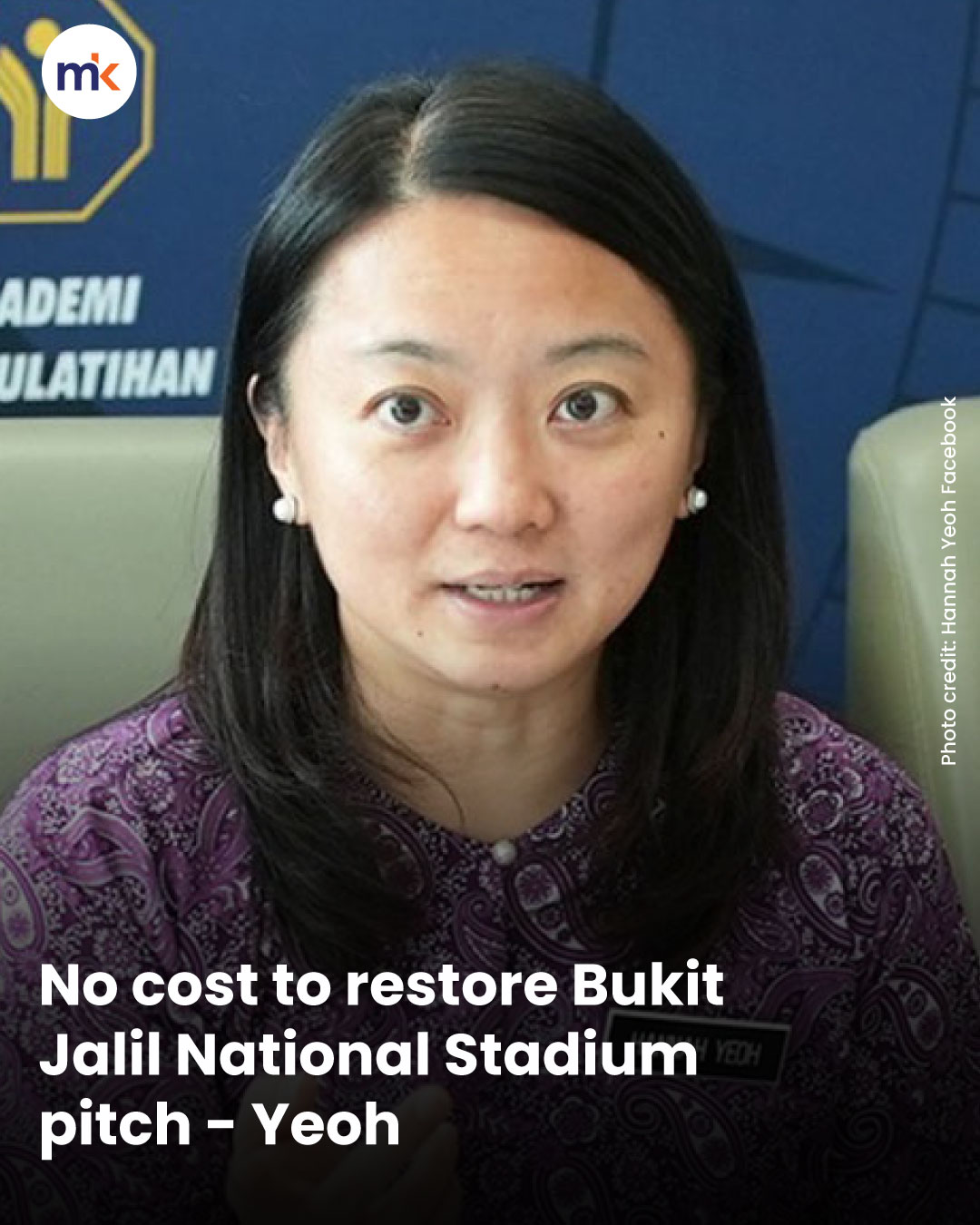 No cost to restore Bukit Jalil National Stadium pitch - Yeoh