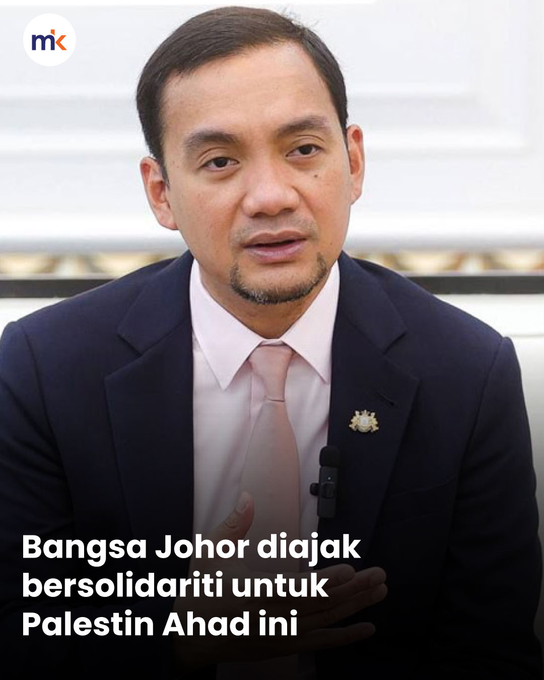 Bangsa Johor diajak bersolidariti untuk Palestin Ahad ini