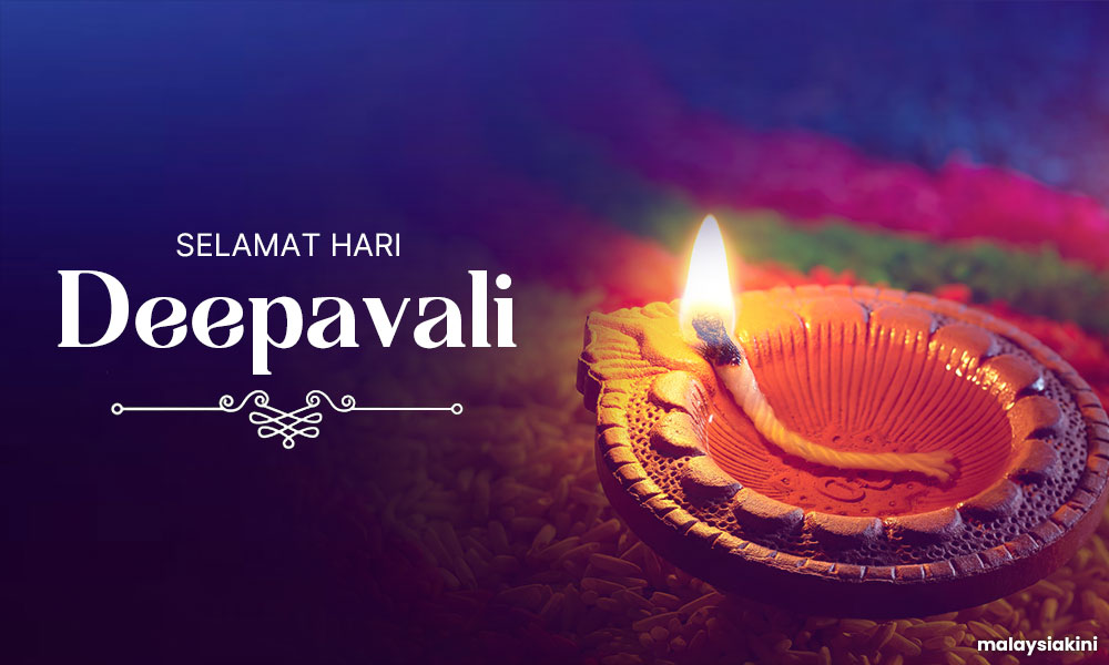 Selamat menyambut Deepavali dari Malaysiakini