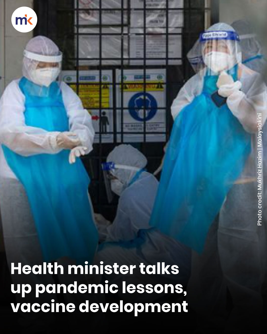Health minister talks up pandemic lessons, vaccine development