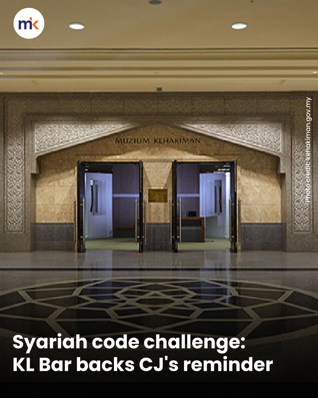 Syariah code challenge: KL Bar backs CJ's reminder