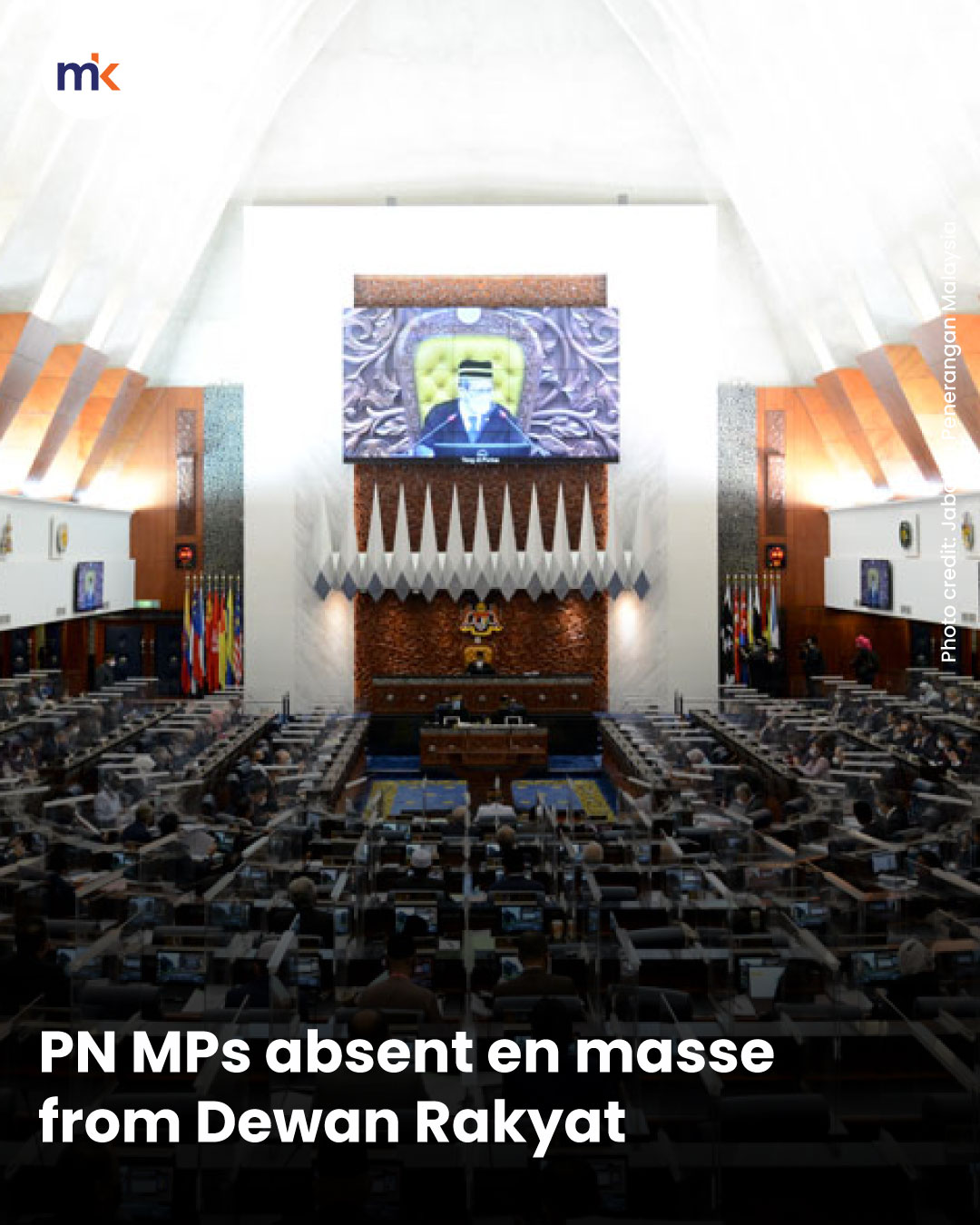 PN MPs absent en masse from Dewan Rakyat