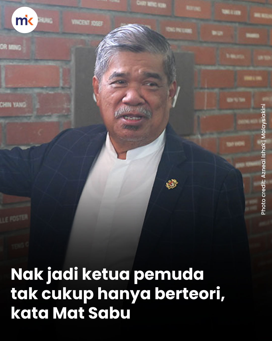 Nak jadi ketua pemuda tak cukup hanya berteori, kata Mat Sabu