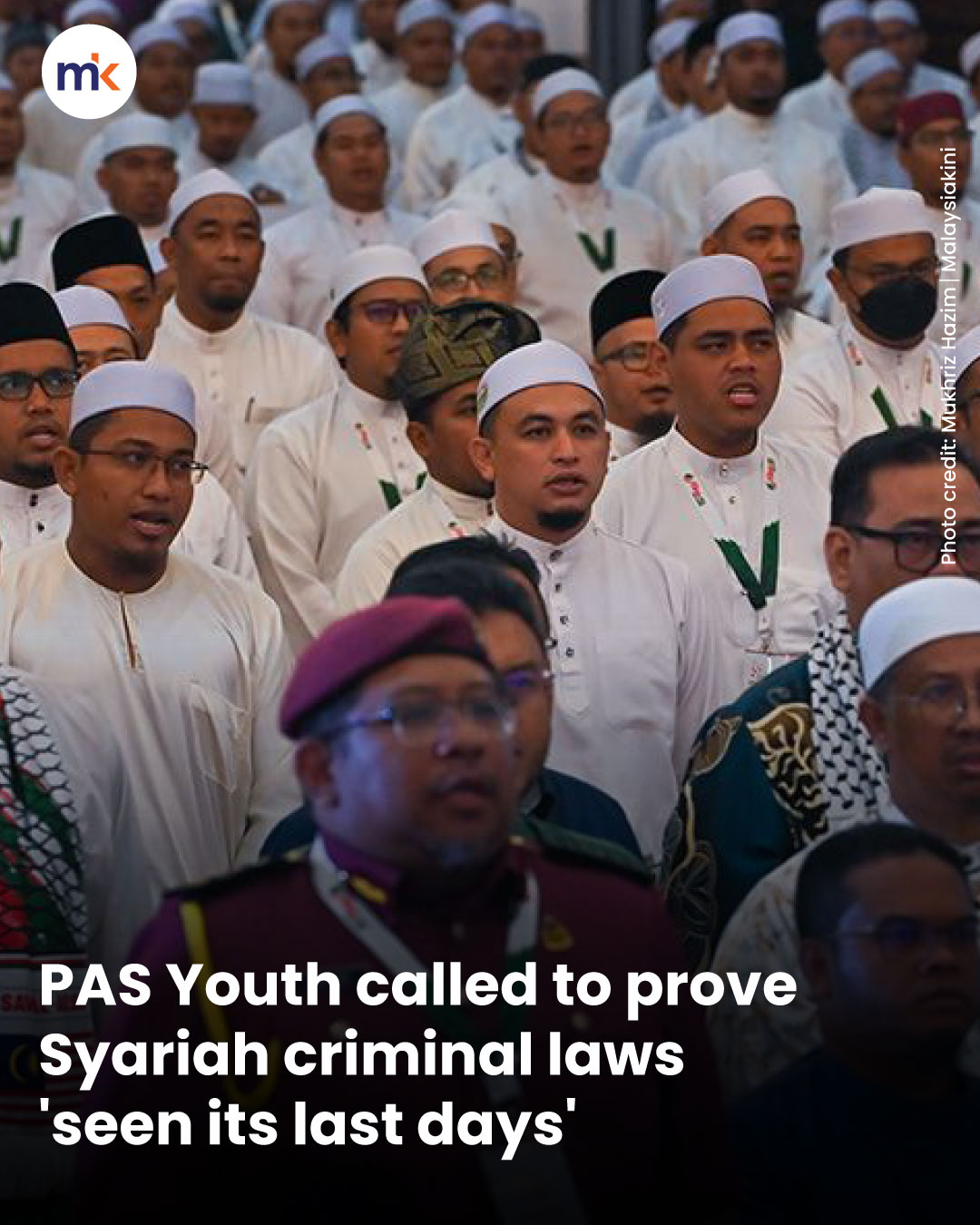 PAS Youth called to prove Syariah criminal laws 'seen its last days'