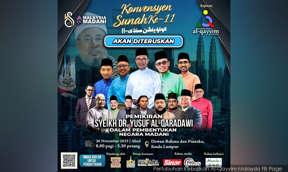 Penganjur: PMO kata teruskan program pemikiran Qaradawi