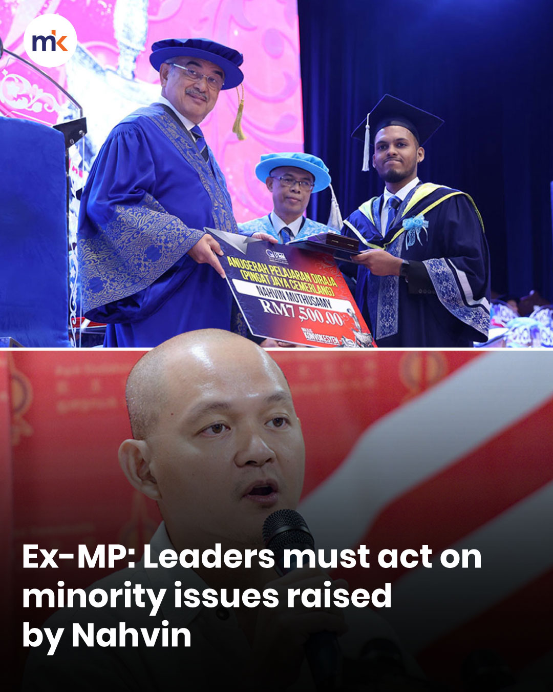 Ex-MP: Leaders must act on minority issues raised by Nahvin