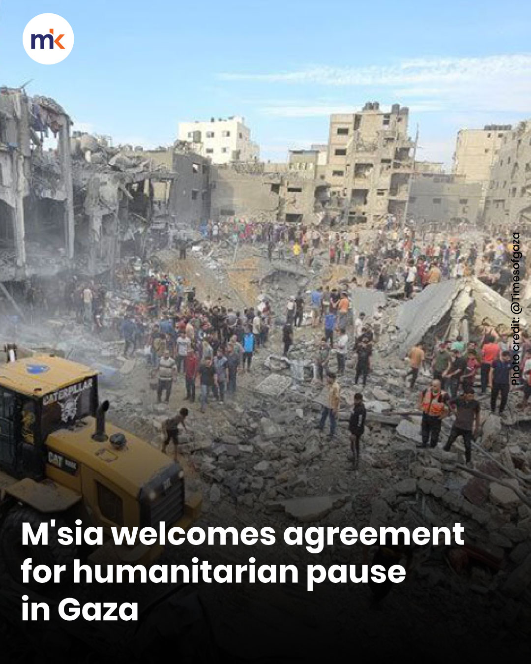 M'sia welcomes agreement for humanitarian pause in Gaza