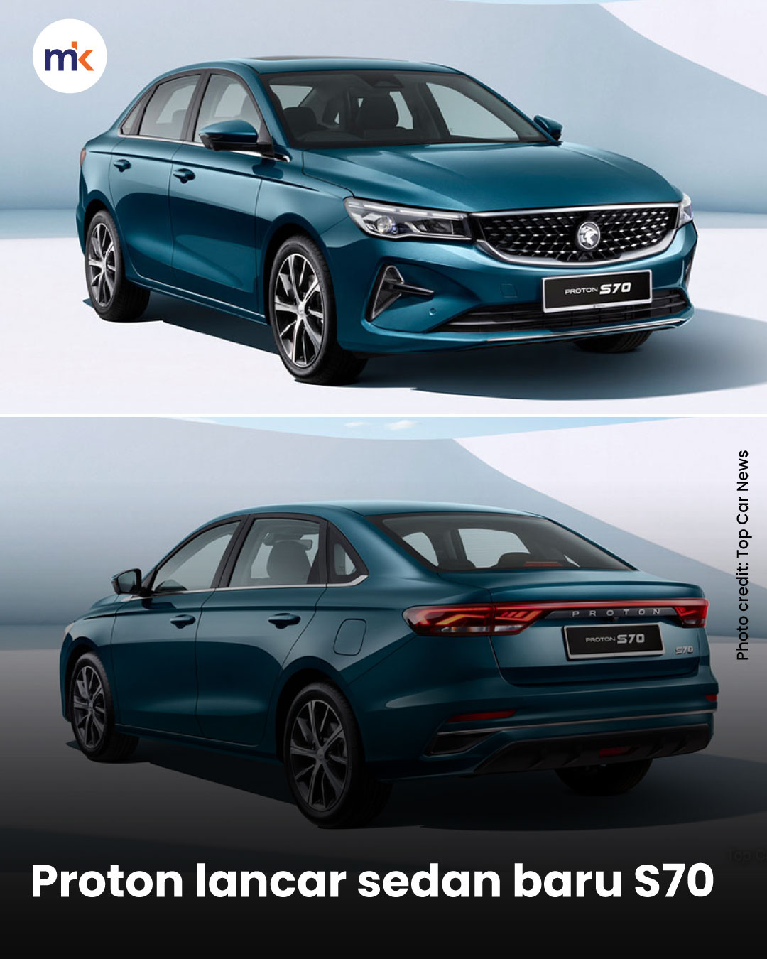 Proton lancar sedan baru S70
