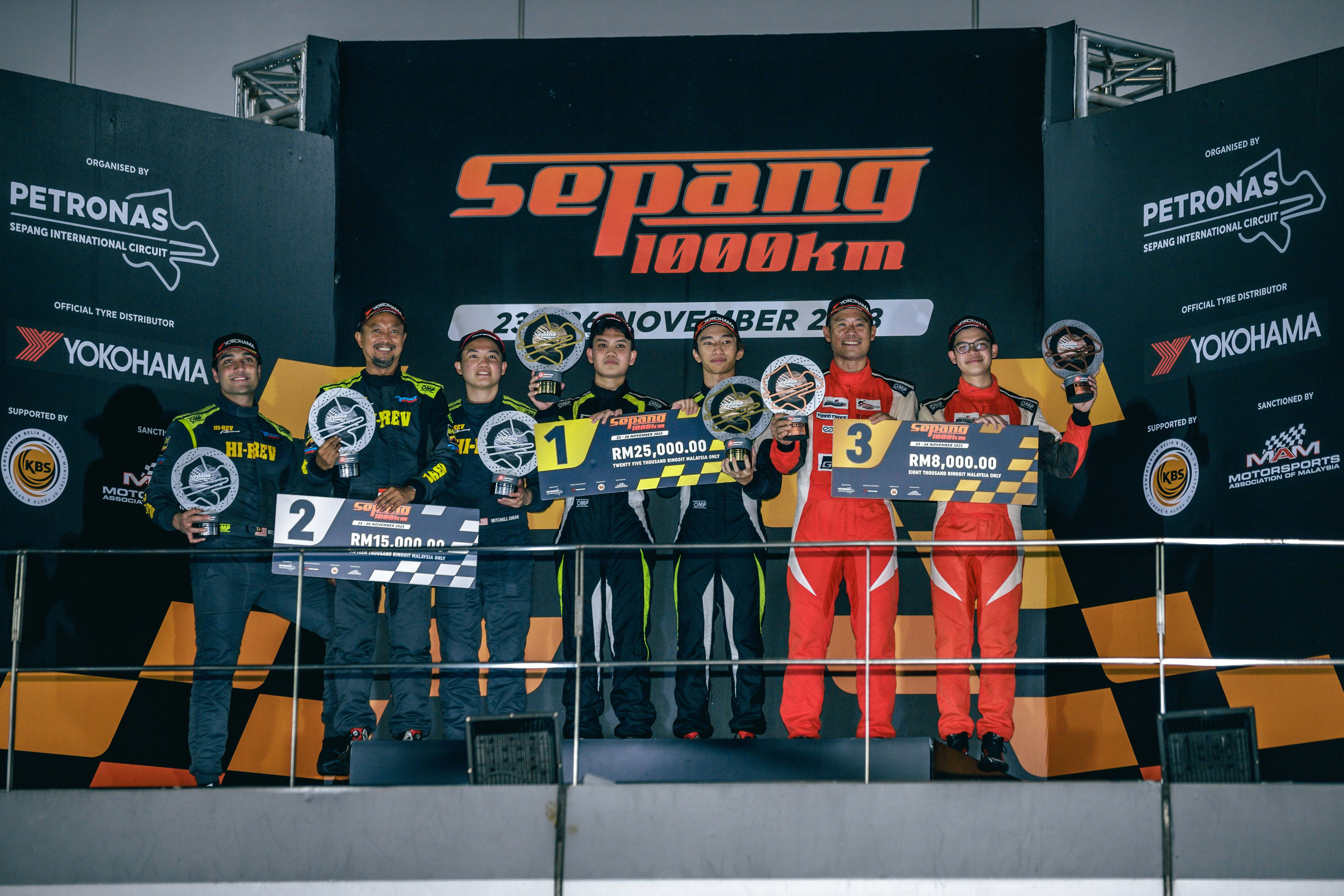 Three Toyotas in the top 5 at 2023 Sepang 1000KM Endurance Race