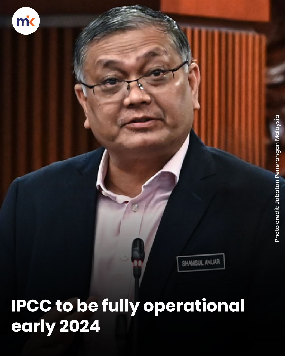 IPCC to be fully operational early 2024