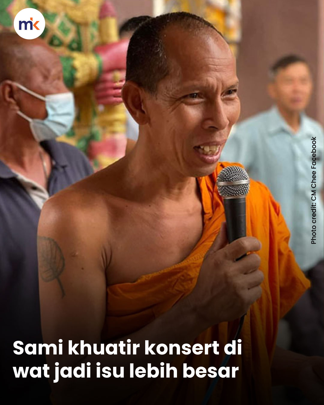Sami khuatir konsert di wat jadi isu lebih besar