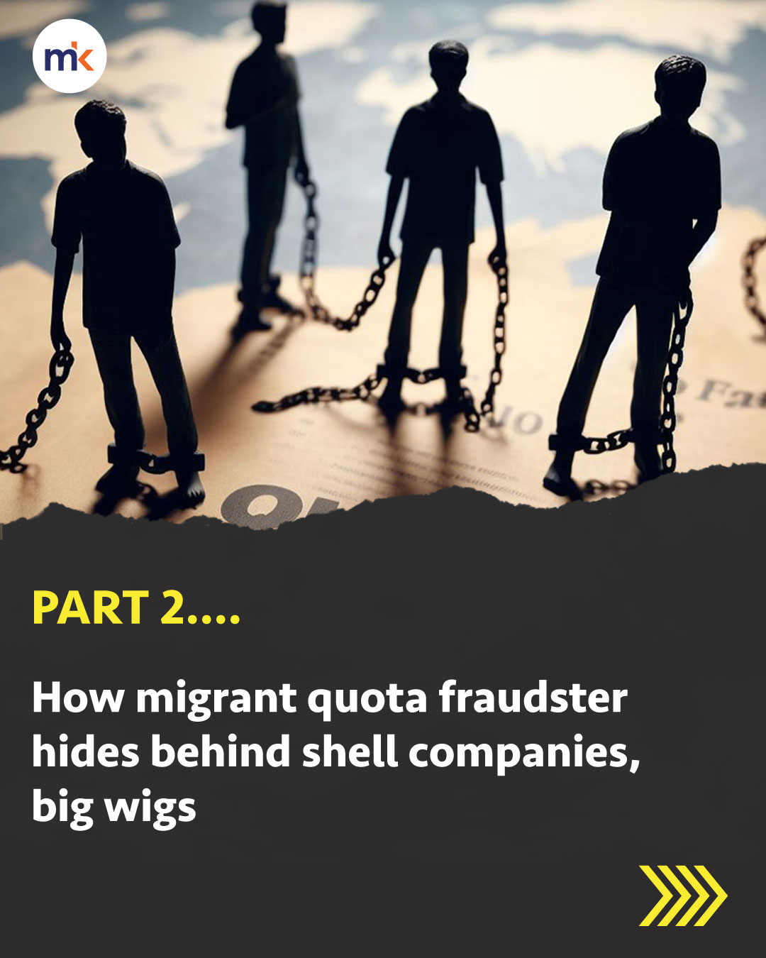 How migrant quota fraudster hides behind shell companies, big wigs