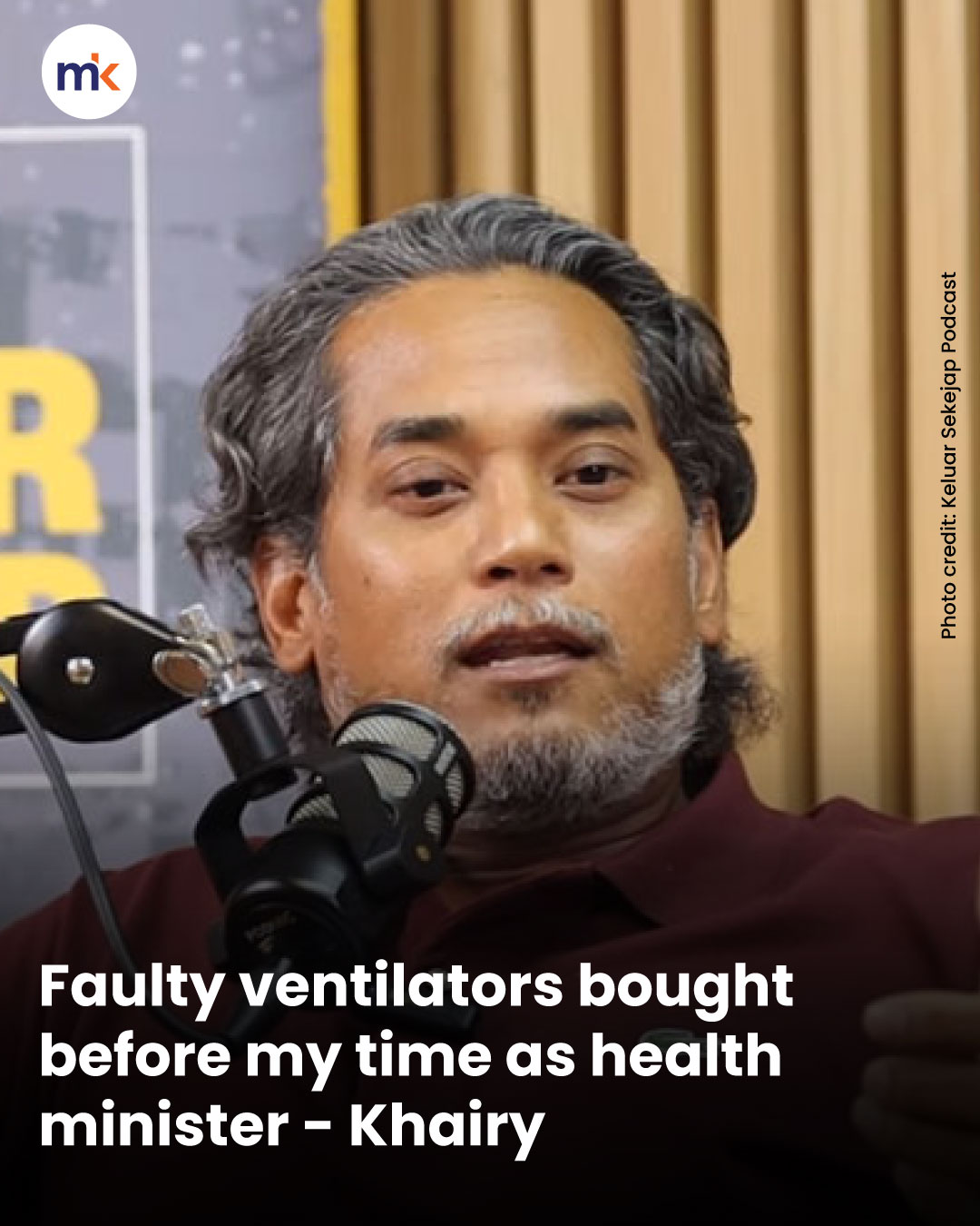 Faulty ventilators bought before my time as health minister - Khairy