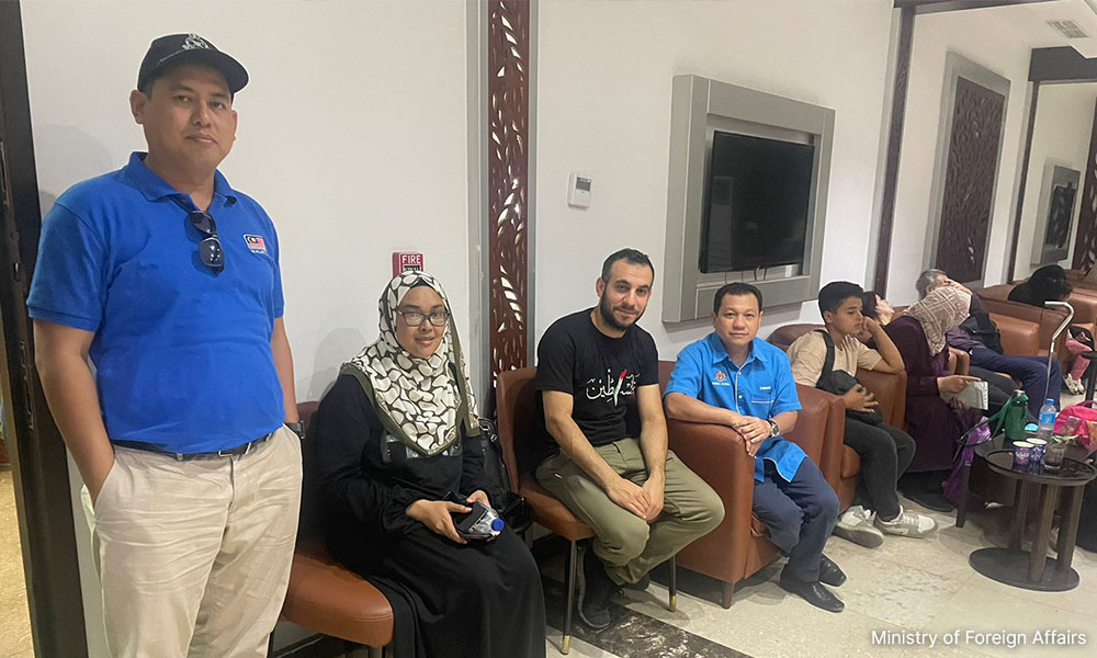 Malaysian in Gaza safely evacuated through Rafah Border Crossing