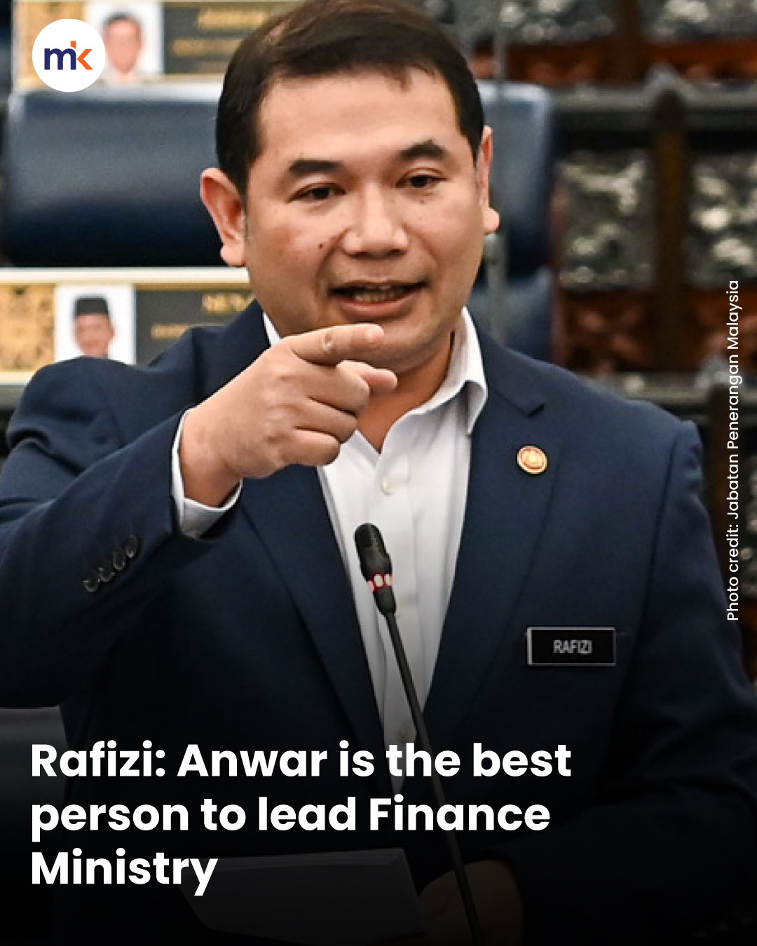 Rafizi: Anwar is the best person to lead Finance Ministry