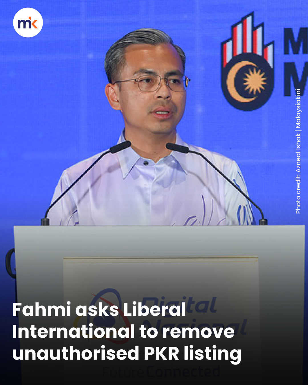 Fahmi asks Liberal International to remove unauthorised PKR listing