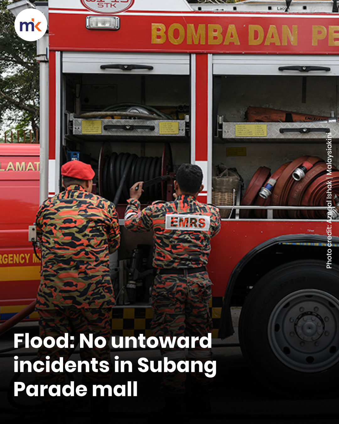 Flood: No untoward incidents in Subang Parade mall