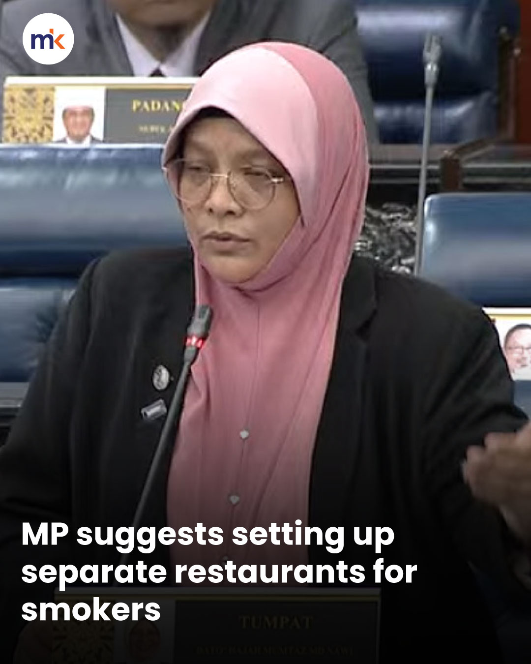 MP suggests setting up separate restaurants for smokers