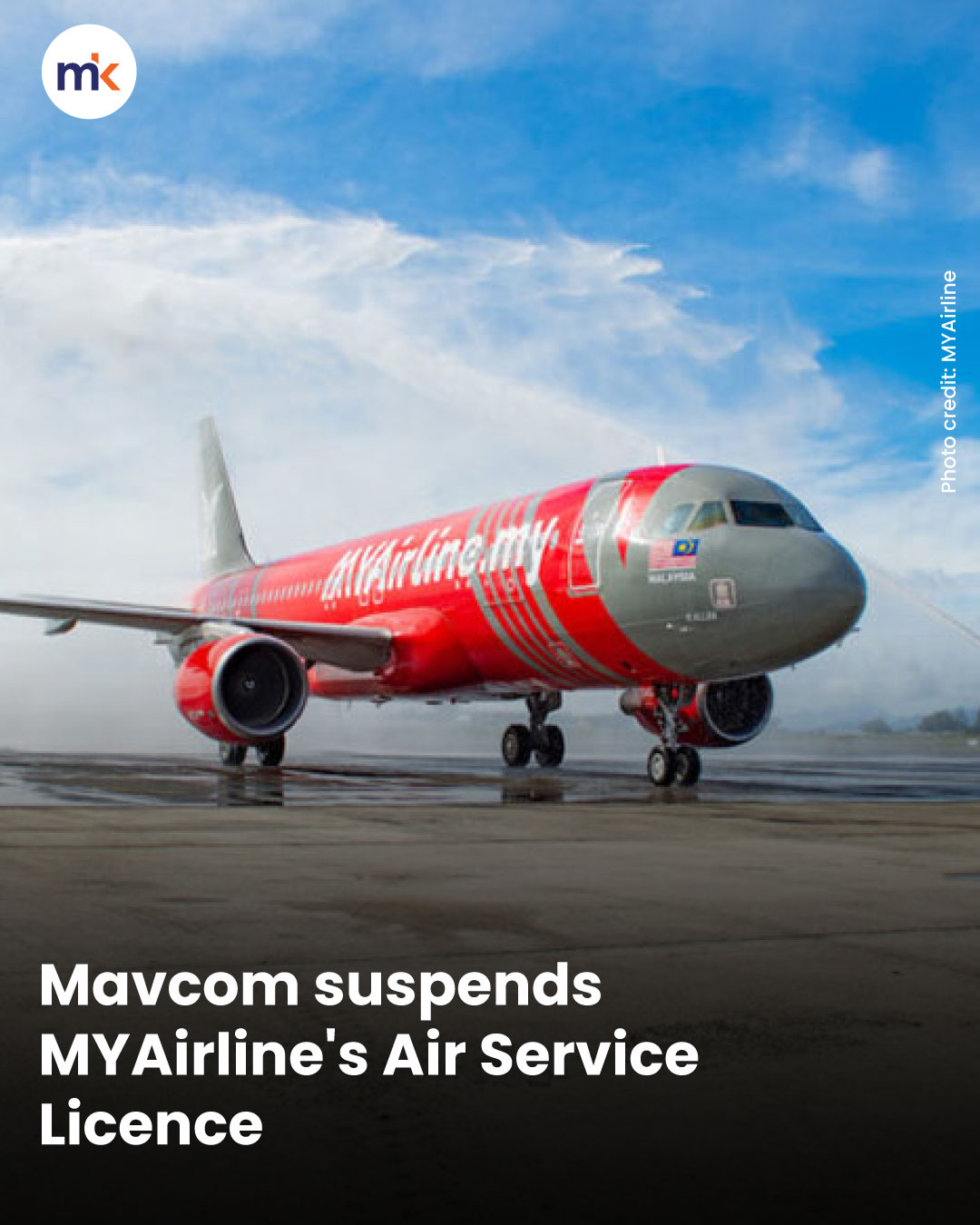 Mavcom suspends MYAirline's Air Service Licence