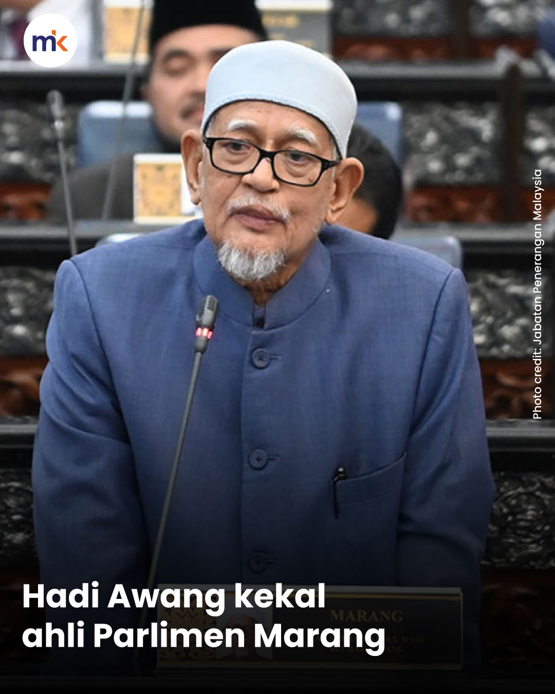 Hadi Awang kekal ahli Parlimen Marang
