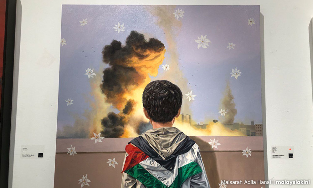 Colours for Gaza semarakkan semangat solidariti penggiat seni