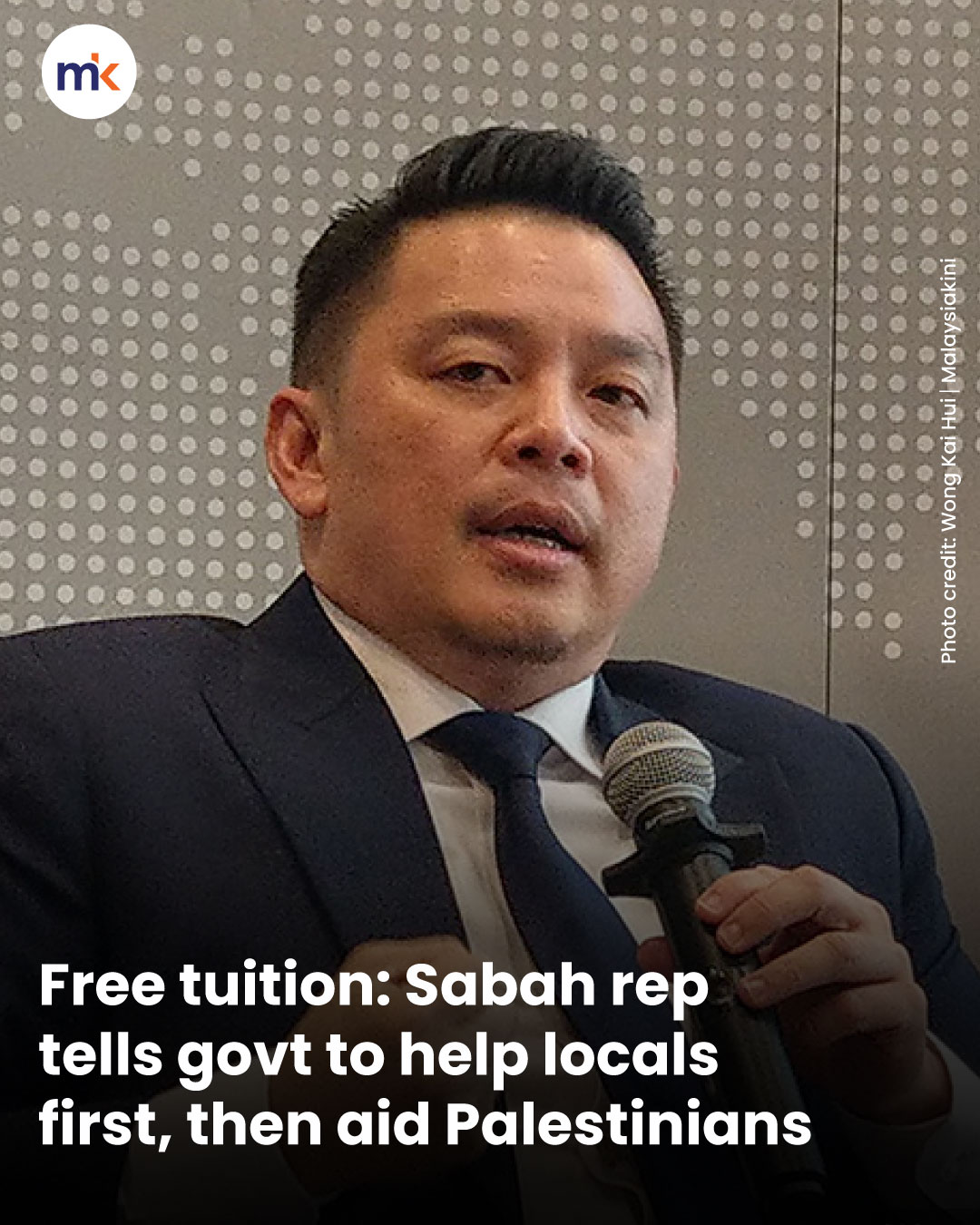 Free tuition: Sabah rep tells govt to help locals first, then aid Palestinians