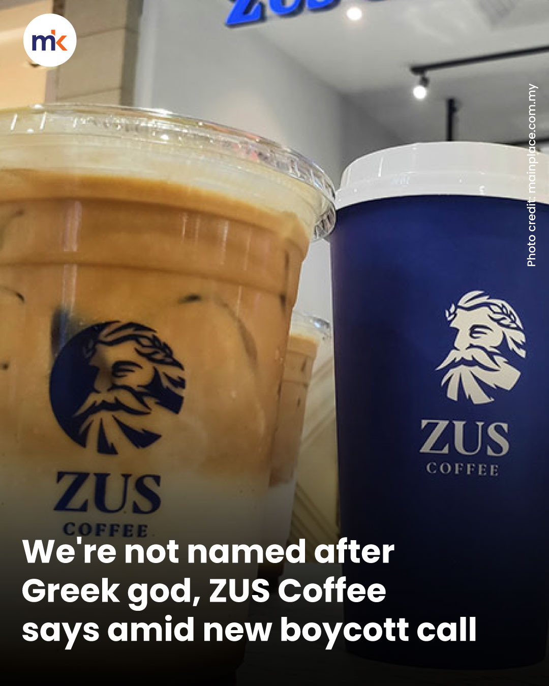 We're not named after Greek god, ZUS Coffee says amid new boycott call