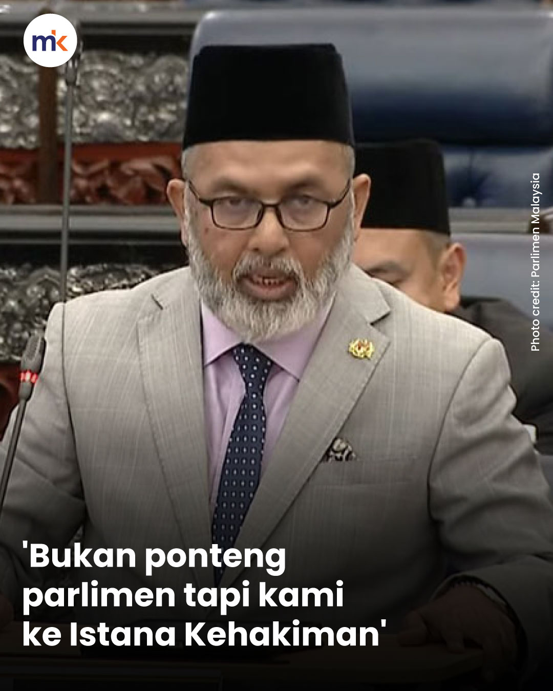'Bukan ponteng parlimen tapi kami ke Istana Kehakiman'