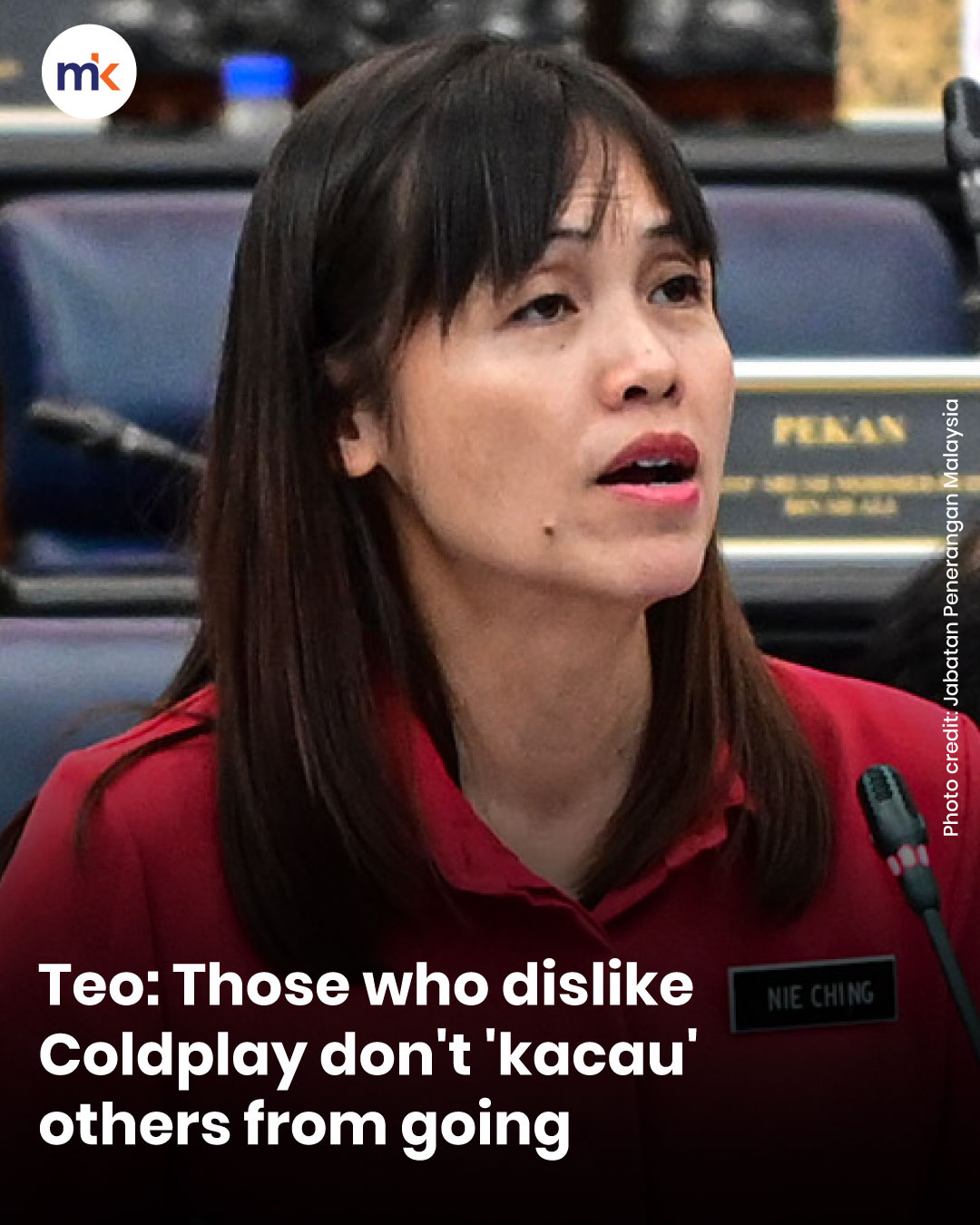 Teo: Those who dislike Coldplay don't 'kacau' others from going