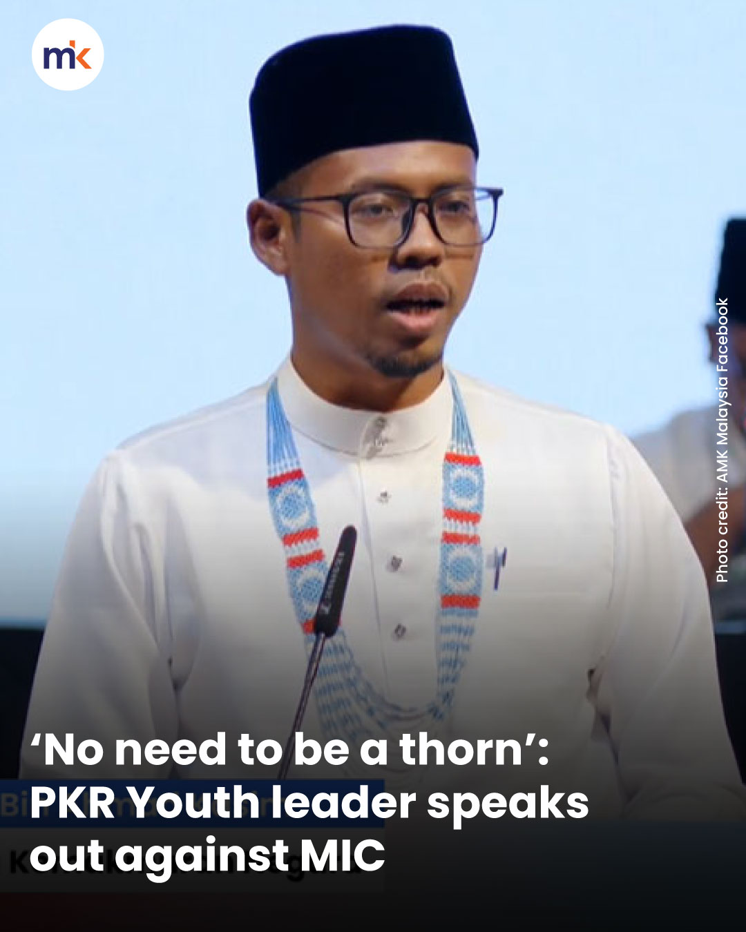 ‘No need to be a thorn’: PKR Youth leader speaks out against MIC