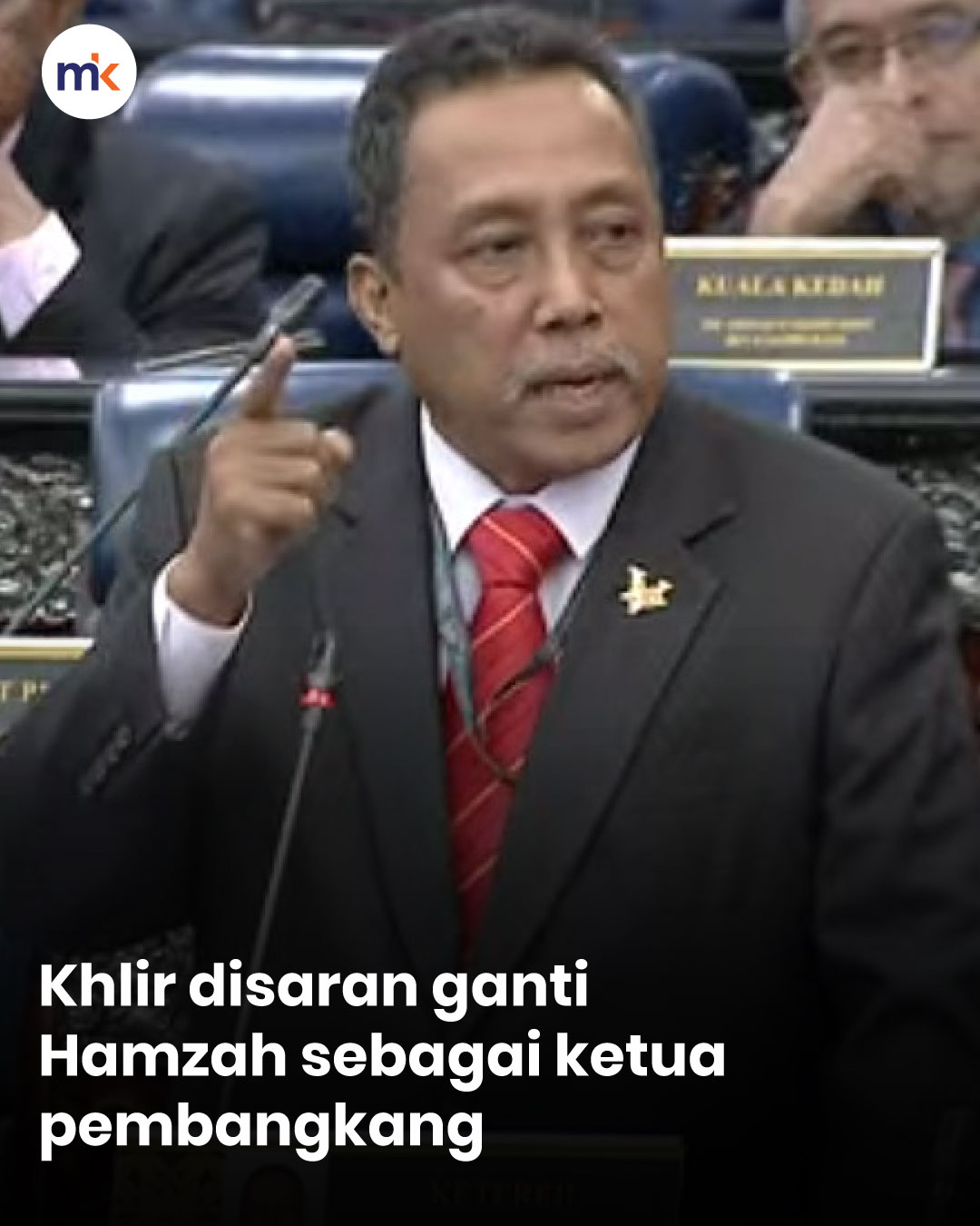 Khlir disaran ganti Hamzah sebagai ketua pembangkang
