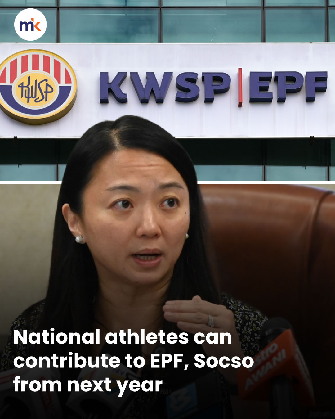 National athletes can contribute to EPF, Socso from next year
