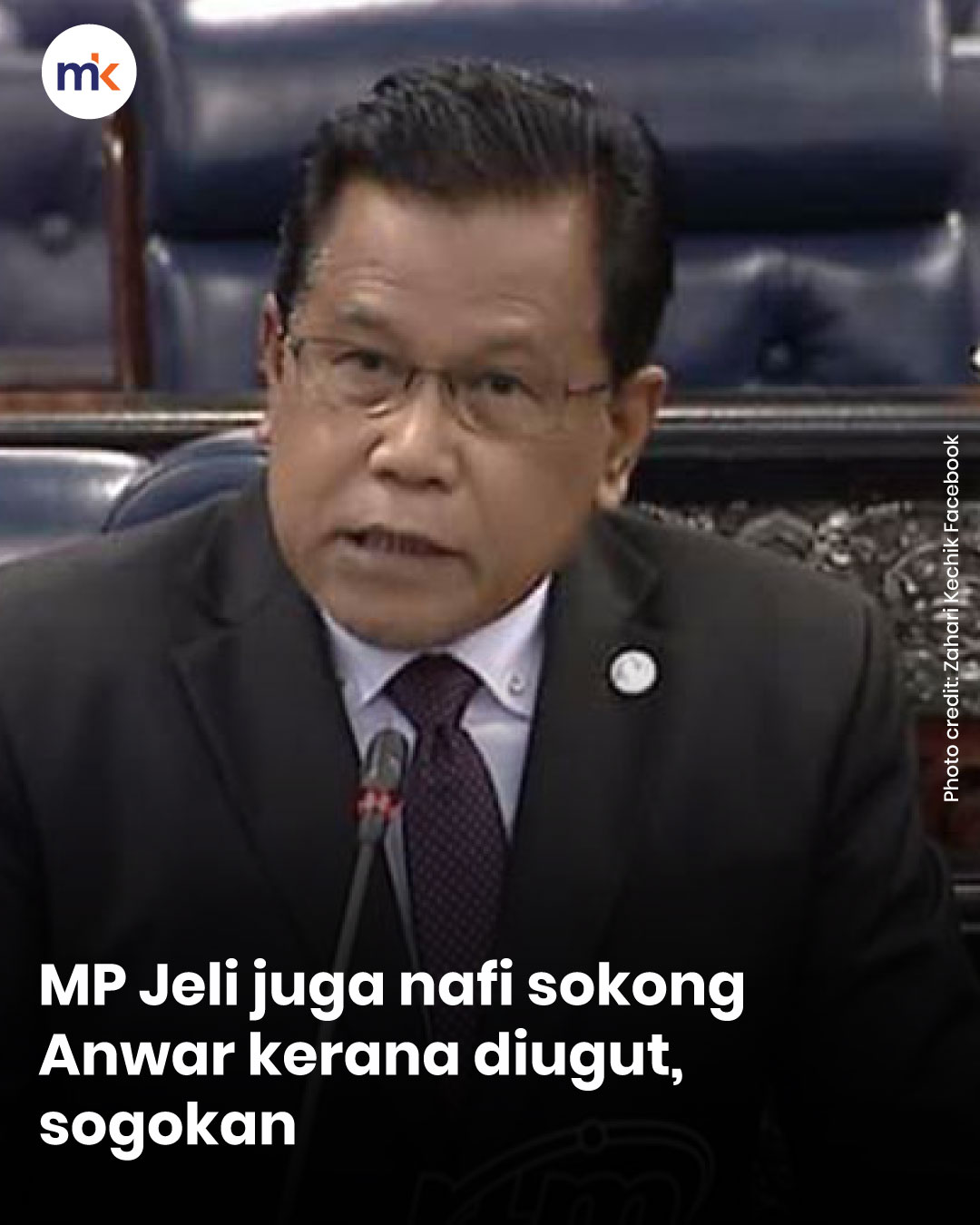 MP Jeli juga nafi sokong Anwar kerana diugut, sogokan
