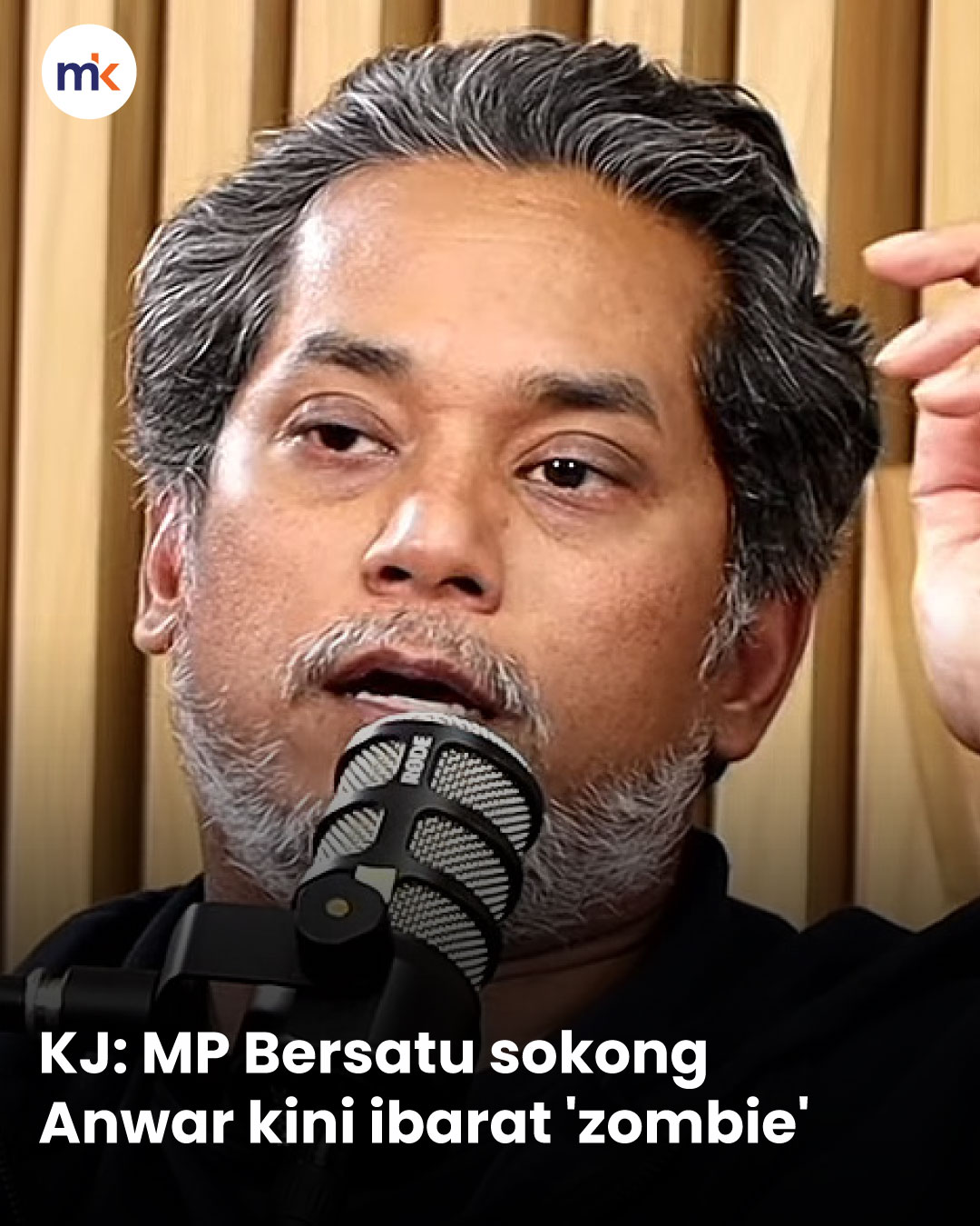 KJ: MP Bersatu sokong Anwar kini ibarat 'zombie'