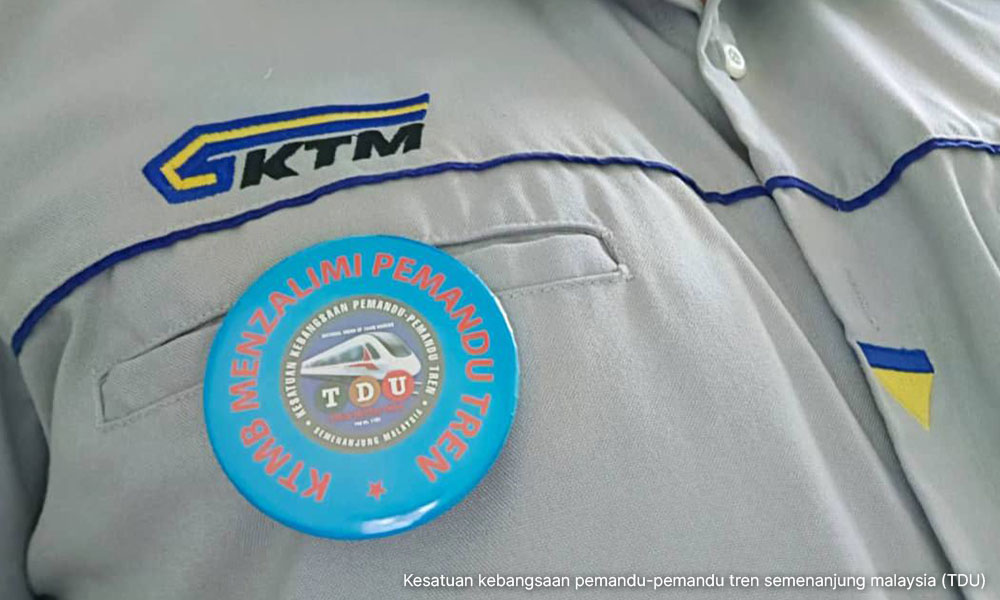 Union launches ‘badge campaign’ against KTMB
