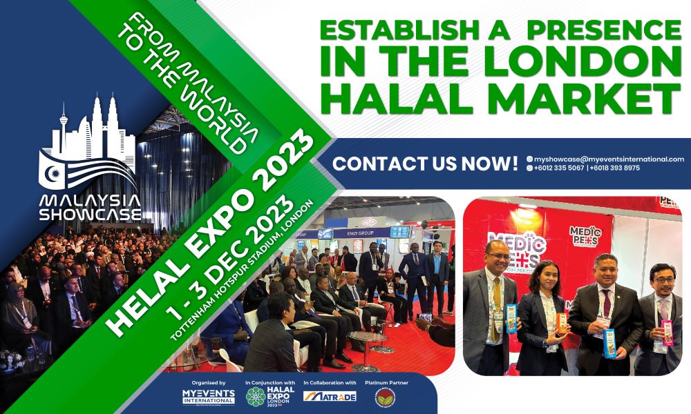 Malaysia Showcase 2023: Elevating Malaysian Excellence on the Global Halal Stage at Halal Expo London