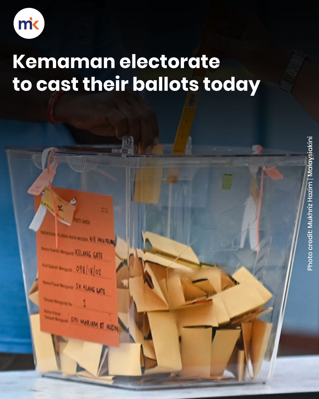 Kemaman electorate to cast their ballots today