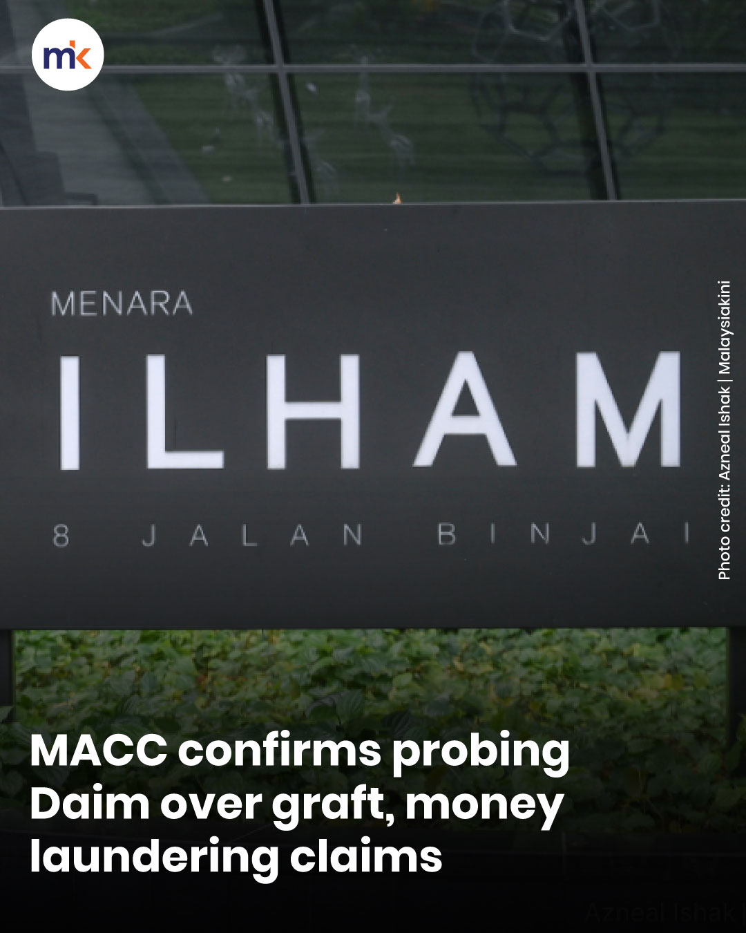MACC confirms probing Daim over graft, money laundering claims